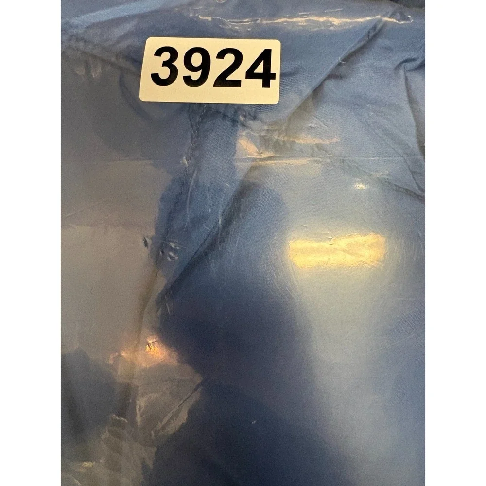 The North Face Puffer Jacket‎ Mens Blue Insulated Zip Up Pockets Outdoor Medium